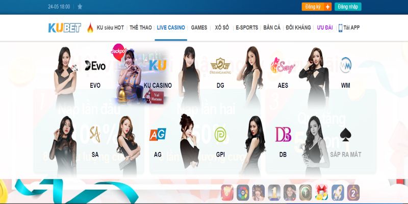 Truy cập Website bằng link dẫn chính thức