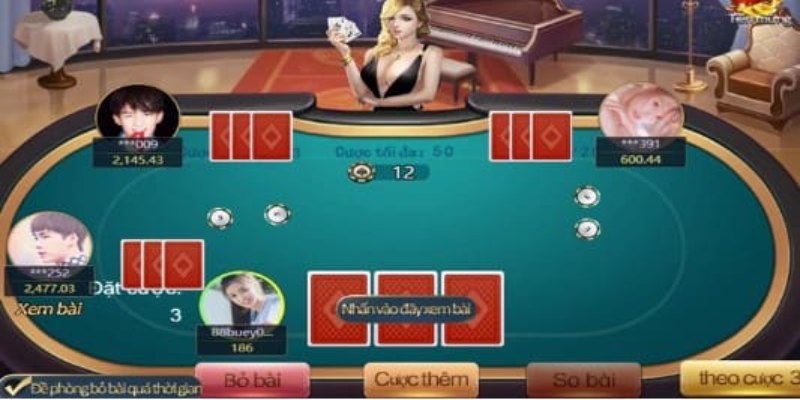 Thực hiện các thao tác chinh chiến game bài 3D KUBET